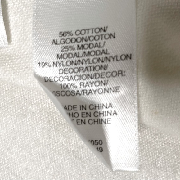 Jones New York argyle pattern chain trim open cardigan - Picture 6 of 8